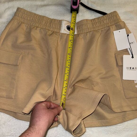 WEAR by Erin Andrews Women’s Penn State Cargo Sweat Shorts XL NWT - Picture 5 of 8